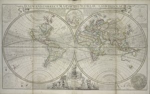 A new and correct map of the world laid down according to the newest discoveries and from the most exact observations